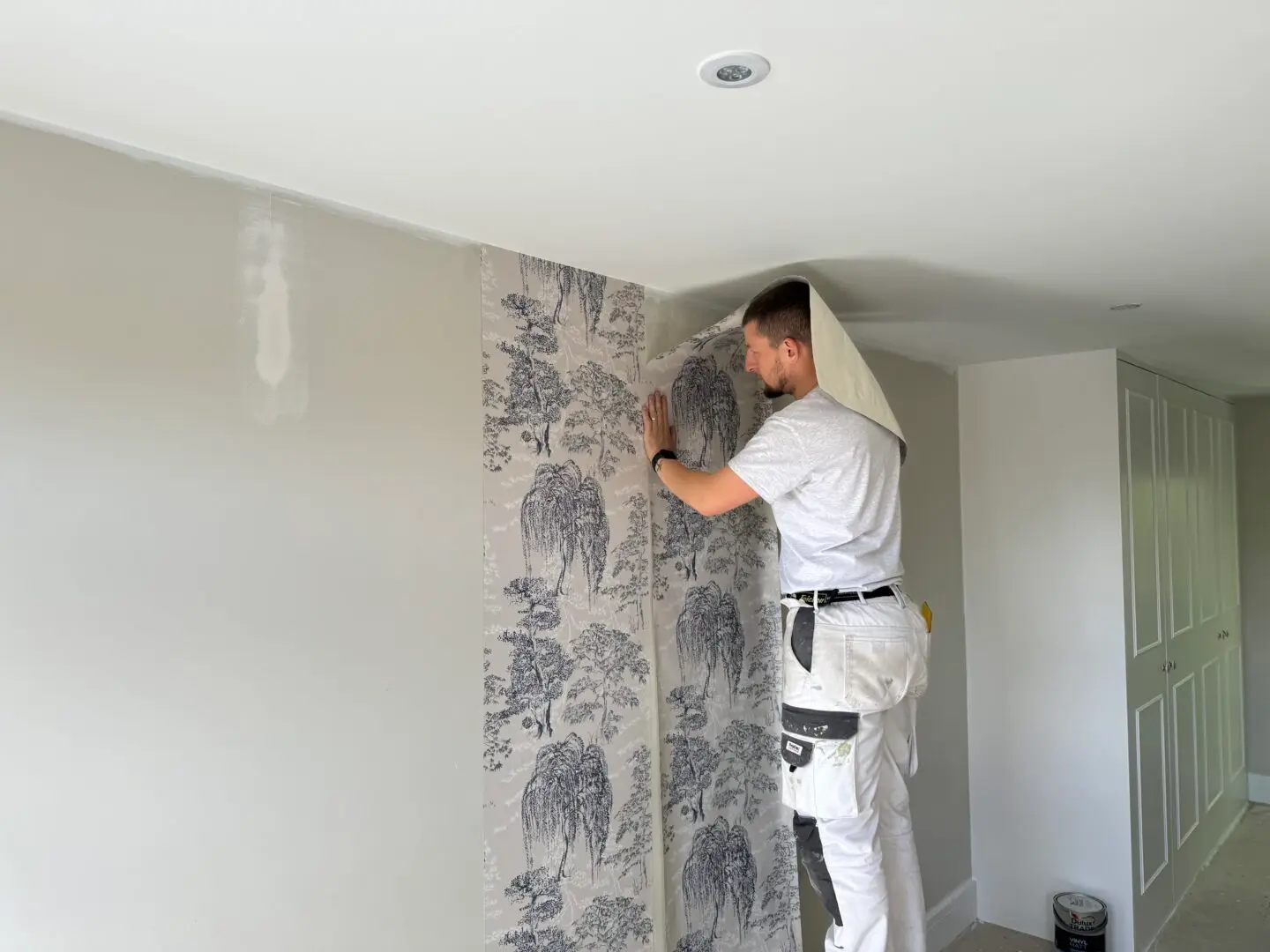 The Art of Wallpaper Hanging